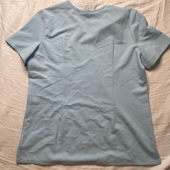 Garde Malade Women's Light Blue Scrub Set Large / Large Petite - Picture 6 of 11